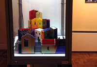 4^fase Realizzazione LEGO in mostra